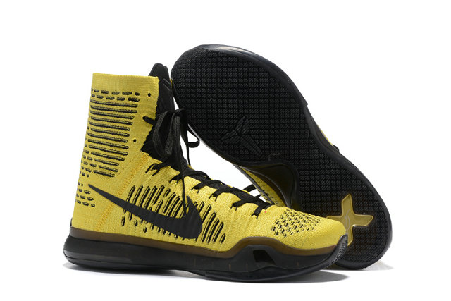 Nike Kobe 10 Elite Yellow Black